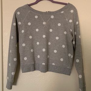 Cropped sweatshirt NWOT